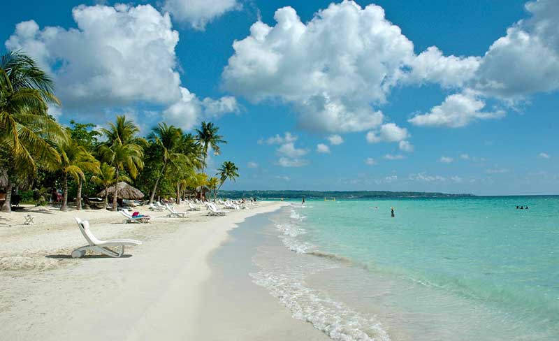 7 Mile Beach: Negril, Jamaica